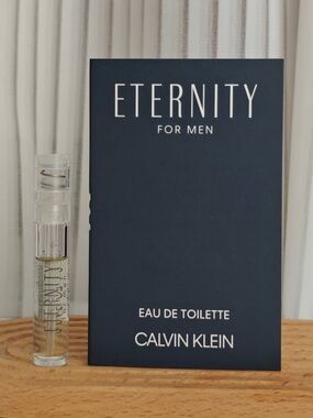 New Calvin Klein Eternity For Men EDT Sample Spray 1.2 ml/ 0.04 oz